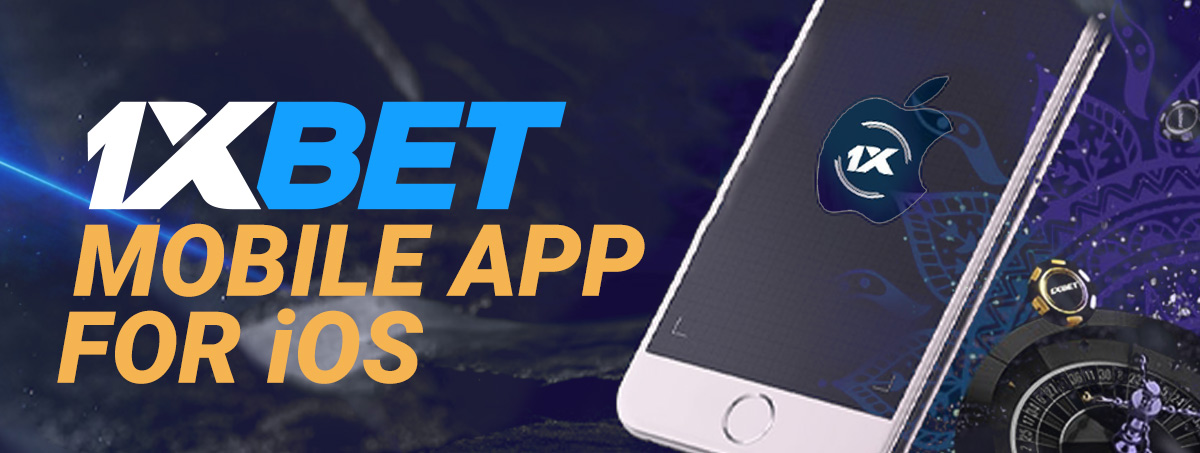 1xbet mobile app for iOS.